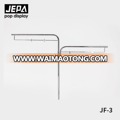 Wholesale Chromed JF-3 Supermarket F Shape Floor Poster Hanger